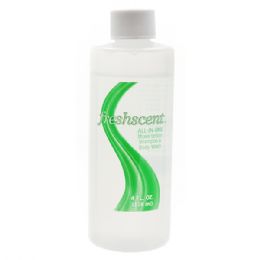 120 Units of Freshscent 4 Oz. Shampoo Shave Gel Body Wash (3 In 1) - Soap & Body Wash