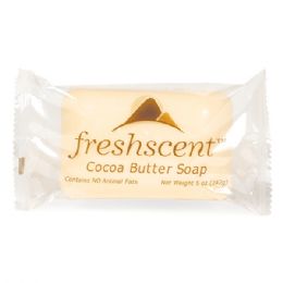 72 Wholesale Freshscent 5 Oz. Cocoa Butter Soap