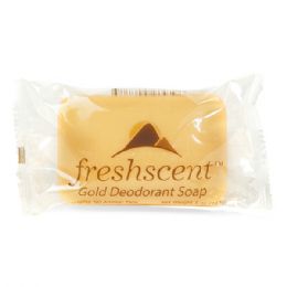 144 Units of Freshscent 5 Oz. Gold Deodorant Soap - Soap & Body Wash