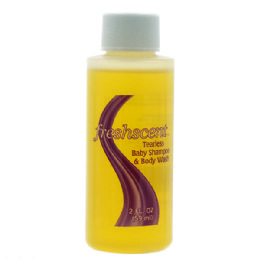 96 Wholesale Freshscent 2 Oz. Tearless Baby Shampoo And Body Wash