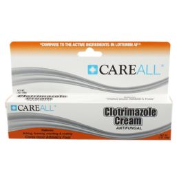 72 Pieces Careall 1 Oz. Clotrimazole Antifungal Cream - First Aid and Bandages