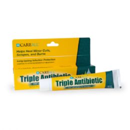 72 Pieces Careall 1 Oz. Triple Antibiotic Ointment - First Aid and Bandages
