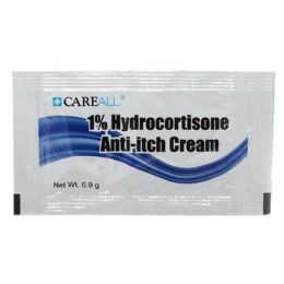 1728 Pieces Careall 0.9g Hydrocortisone Cream Packet - Hygiene Gear