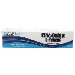 72 Bulk Careall 1 Oz. Zinc Oxide Ointment