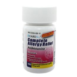 24 Wholesale Careall Diphenhydramine Caplets 25mg