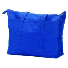 24 Wholesale Navy Canvas Diaper Bag