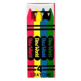 360 Wholesale 4 Pack Of Crayons