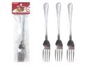 96 Pieces 6 Piece Stainless Steel Forks - Kitchen Cutlery