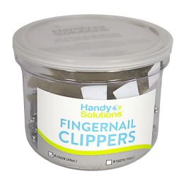 36 of Pocket Fingernail Clippers In Display Bucket