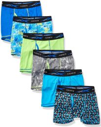 Hanes Boys Boxer Brief Assorted Prints Size Small - Samples