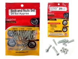 96 of Assorted Nuts & Bolts