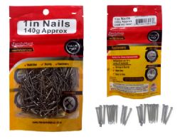 96 Pieces Multipurpose Nails 1"l 140g - Drills and Bits