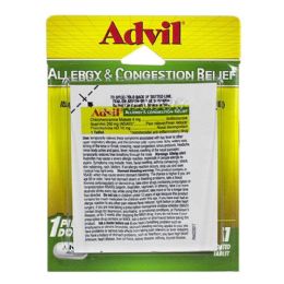 12 Pieces Allergy & Congestion Relief - Card Of 1 - First Aid Gear