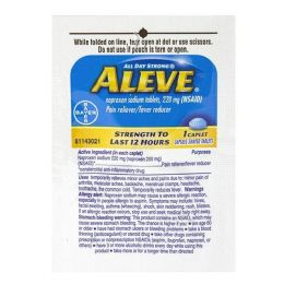 50 Pieces Aleve Pack Of 1 - First Aid Gear