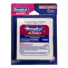12 Pieces Travel Size Allergy Card Of 2 - First Aid Gear