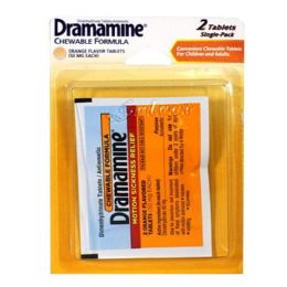 24 Wholesale Travel Size Dramamine Pack Of 2