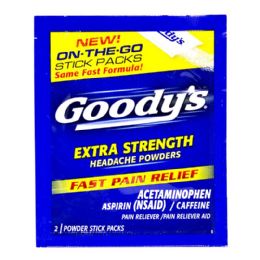 36 Wholesale Headache Powder Goody Extra Strength Headache Powder Sticks Pack Of 2