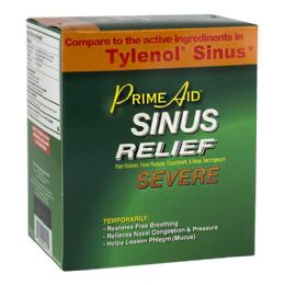 50 Bulk Sinus Relief Travel Size Pouch Pack Of 2