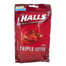 24 Wholesale Cough Suppressant Cough Suppressant Cherry Drops Bag