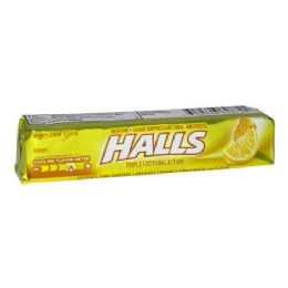 40 Wholesale Halls Honey Lemon Stick Of 9 Drops