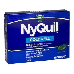 24 Wholesale Travel Size Nyquil Box Of 8
