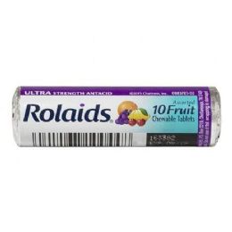 12 Pieces Antacid - Ultra Strength Assorted Fruit Roll Of 10 - First Aid Gear