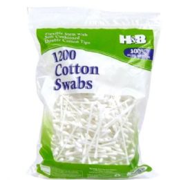 30 Bulk 1200 Count Cotton Swab