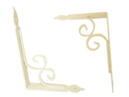 72 Pieces White Decorative Shelf Support - Home Accessories