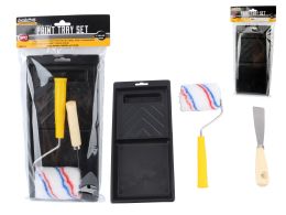 48 Pieces 3pc Paint Tray Set - Paint and Supplies
