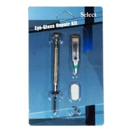 12 Pieces Eyeglass Repair Kit - Compact 3 Piece Kit - First Aid Gear