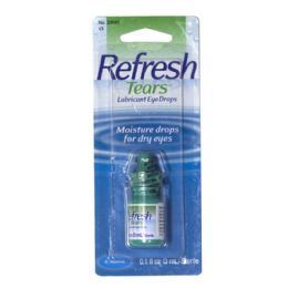 36 Wholesale Lubricant Eye Drops - Refresh Tears Lubricant Eye Drops 0.1 Oz.