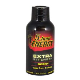 4 Pieces Extra Strength Energy Drink - 1.93 Oz. - First Aid Gear
