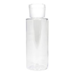 60 Pieces Cap Bottle - Clear Cylinder Flip Top Cap Bottle 2 Oz. - Storage & Organization