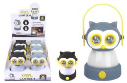 12 Wholesale Owl Led Lantern