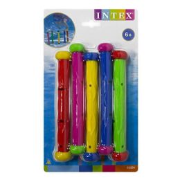 24 Units of Underwater Play Sticks - Intex Underwater Play Sticks Pack Of 5 - Beach Toys