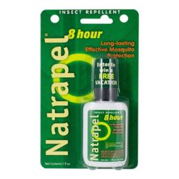 24 Wholesale Travel Size Natrapel Insect Repellent 1 Oz.