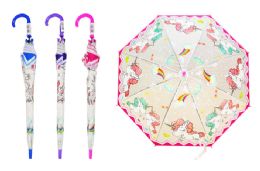 24 Units of Unicorn Children's Assorted Umbrellas - Umbrellas & Rain Gear