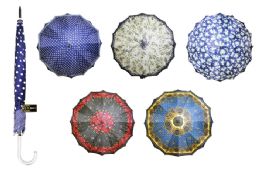 12 Wholesale Umbrella (assorted Designs)