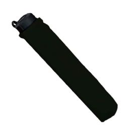 12 Bulk Mini Handle Umbrella - Rainstoppers Wooden Handle Mini Manual Black Umbrella 9 Inch