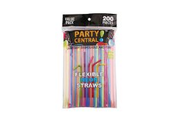 60 Pieces Flex Straws - Straws and Stirrers