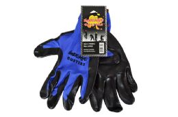 48 Pieces Blue Nitrile Work GloveS-Large - Working Gloves
