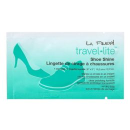 500 of Shoe Wipe - La Fresh Travel Lite Shoe Shine Wipe