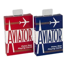 48 Pieces Aviator Playing Cards - Playing Cards, Dice & Poker