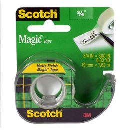 12 Wholesale Magic Tape - 3/4 In.