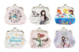 60 Wholesale Mermaid Snap Coin Purse