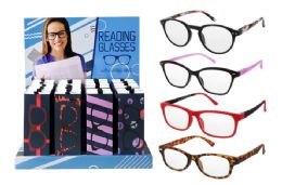 24 Wholesale Trendy Fashion Reading Glasses