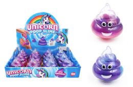 60 Units of Unicorn Poop Slime With Emoji - Slime & Squishees