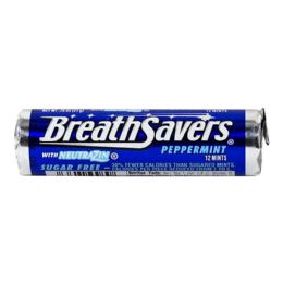 24 Pieces Breath Savers Peppermint Roll Of 12 - Food & Beverage Gear