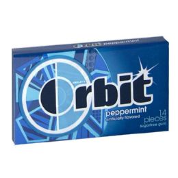 12 Pieces Orbit Peppermint Gum 14 Pieces - Food & Beverage Gear