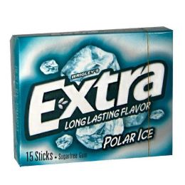 10 Wholesale Wrigley's Extra Polar Ice Gum - 15 Sticks